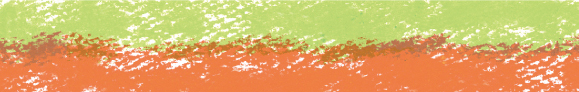 crayon orange ＆ light green （15mm/9mm×7m）