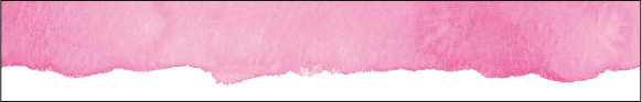 watercolor paint pink （15mm/9mm×7m）