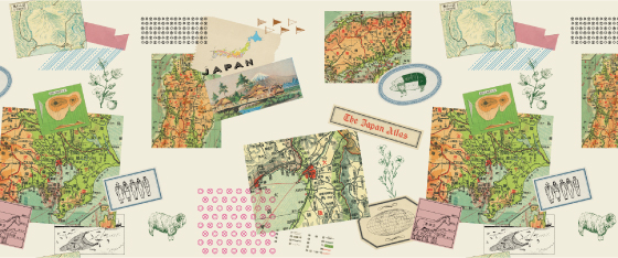 map collage