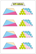 geometry trapezoid W105mm×H175mm