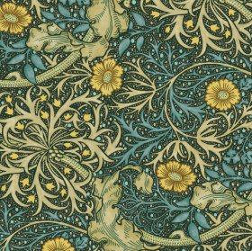 mt wrap William Morris Seaweed