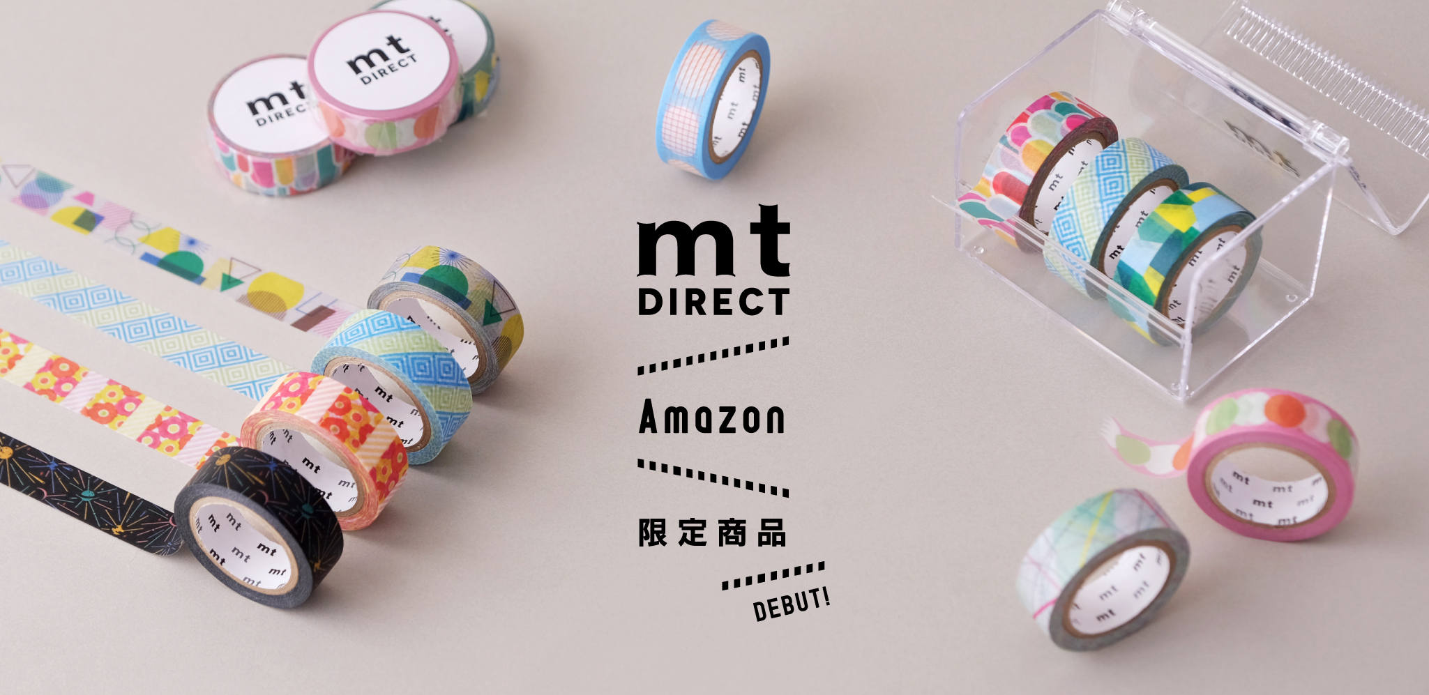 mt DIRECT amazon 限定商品 DEBUT!