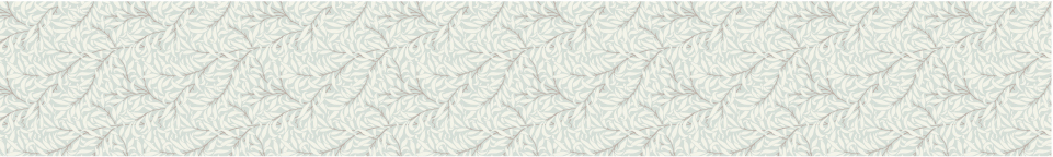 Morris＆Co. Pure willow boughs Ehhshell/Chalk （50mm×7m）