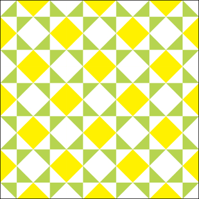 remake sheet square diamond yellow × yellow green