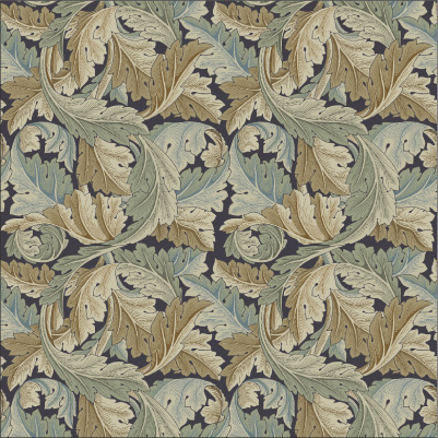 リメイクシートスクエアMorris&Co. Acanthus