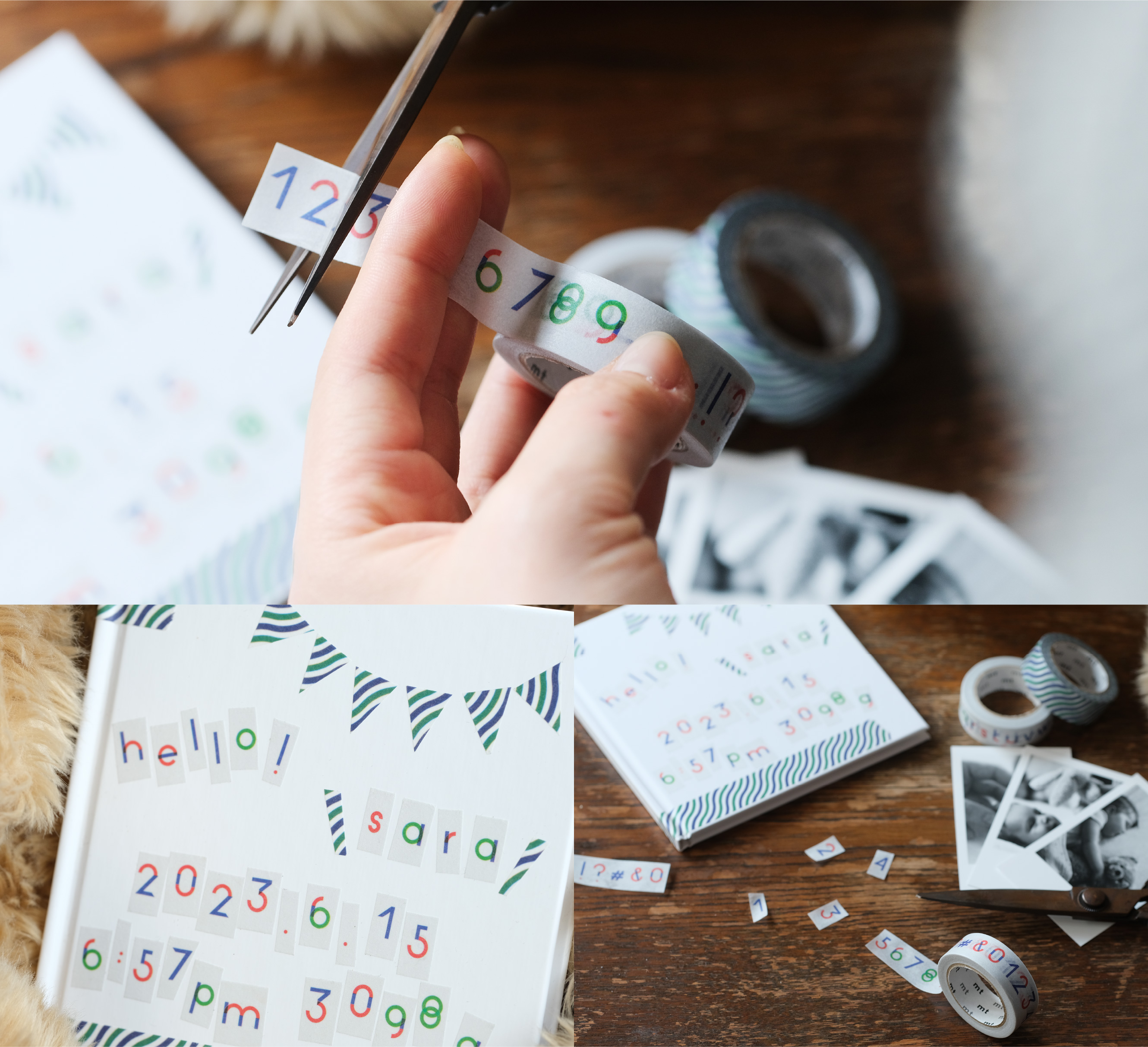 MT Washi Tape - Island Universe - Flags (L)