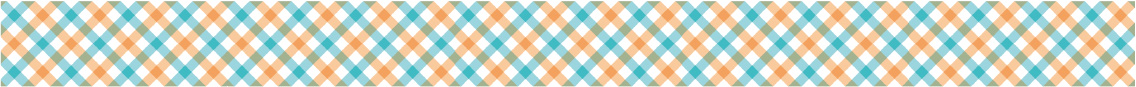 overlap checkered orange