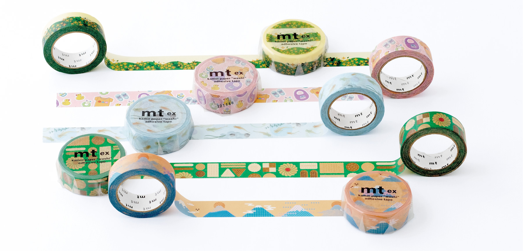 MT EX Washi Tape Dress-Up Autumn / Winter