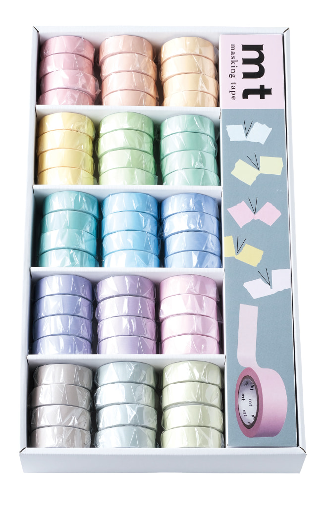 MT Washi Tape 15mm BASIC Series Pastel Turquoise