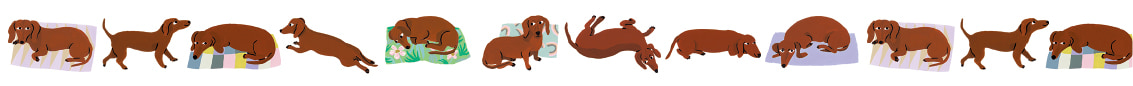 Léa Maupetit Sausage dog