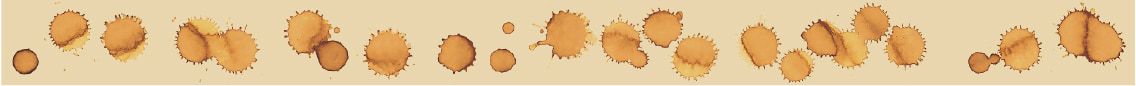 mt upcycle tape coffee stain