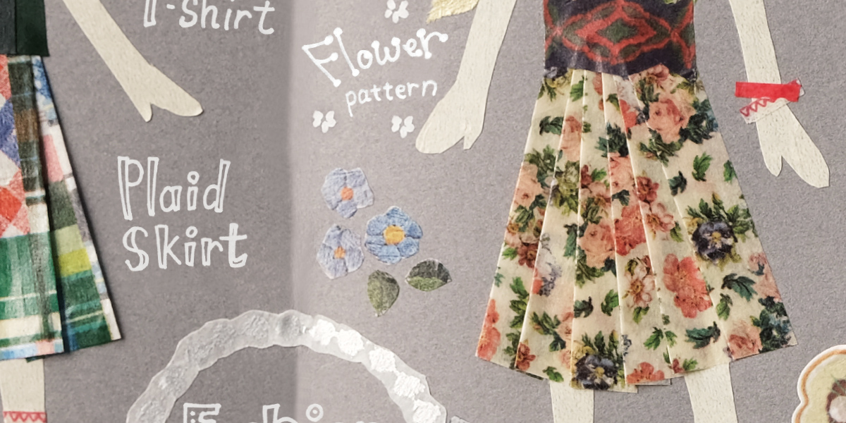 Fashion × mt ex patchwork, floral design