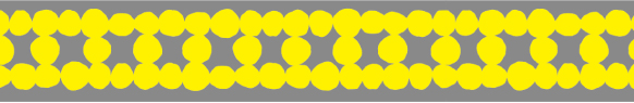 ladder dot yellow（ 15mm×7m）