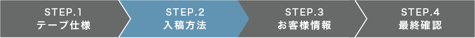 STEP2.入稿方法